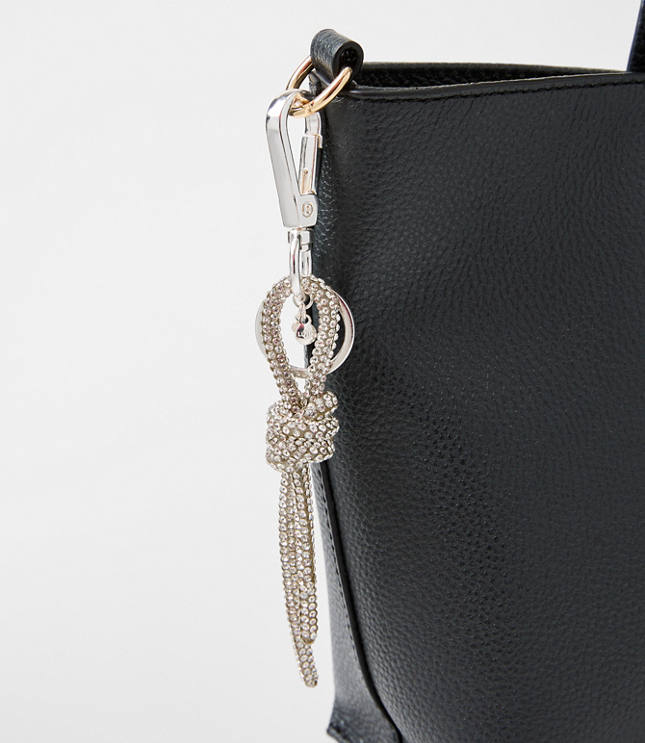 Sparkle Knot Bag Charm