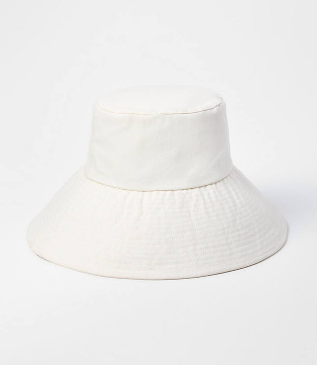 Floral Wide Brim Bucket Hat