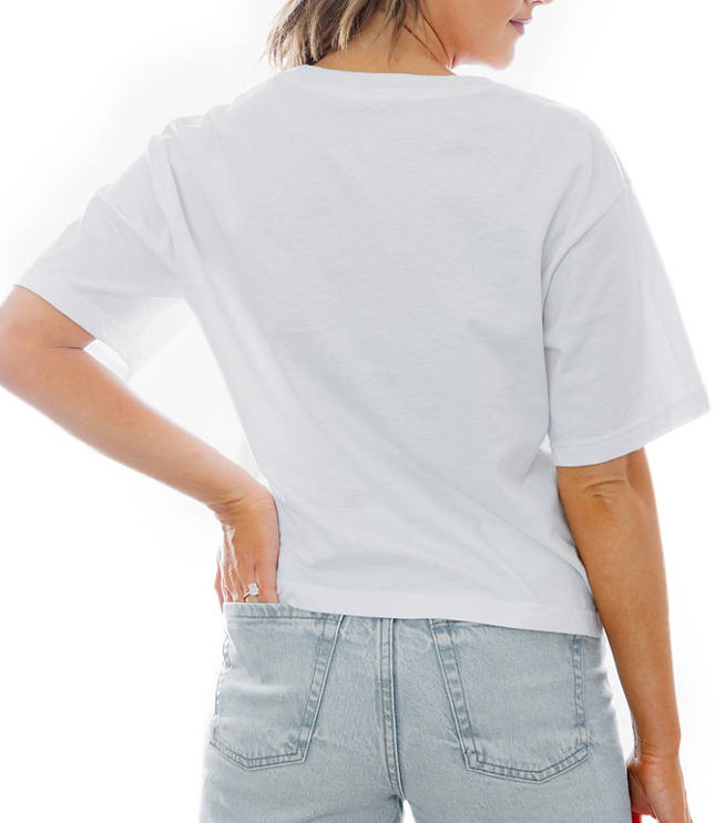 Gameday Couture Tennessee Volunteers To The Point Crop Boxy Tee