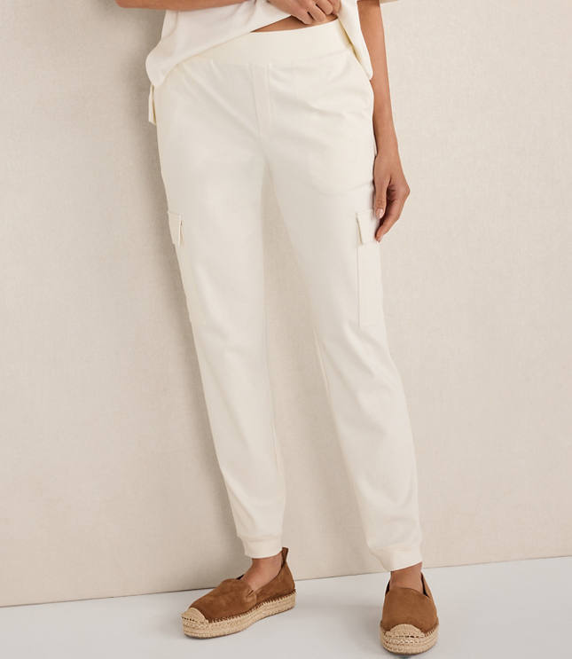 Haven Well Within Organic Cotton Interlock Cargo Pants