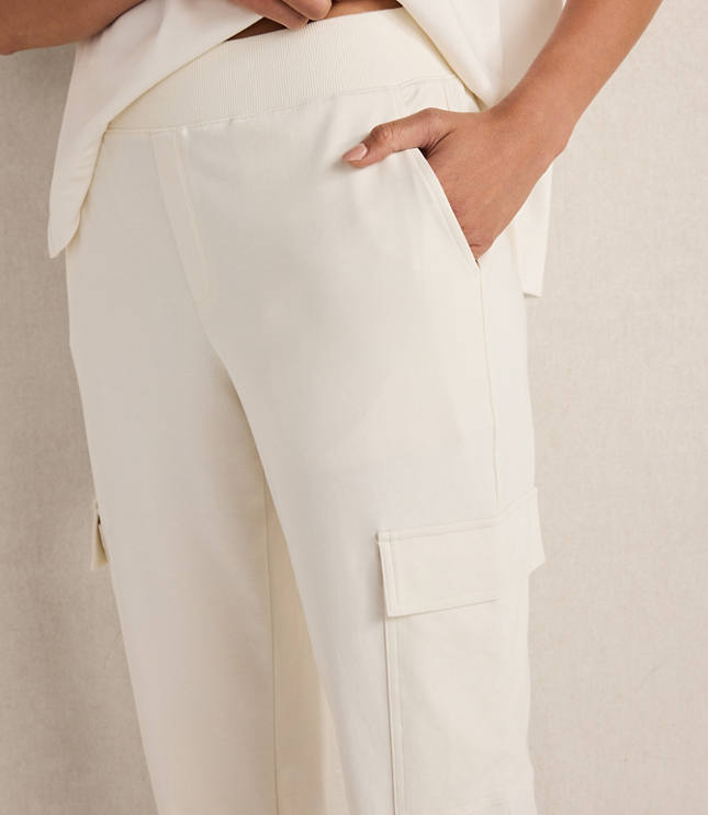 Haven Well Within Organic Cotton Interlock Cargo Pants carousel Product Image 3