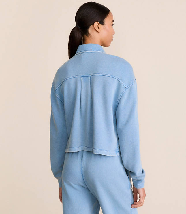 Lou & Grey Button Pocket Top