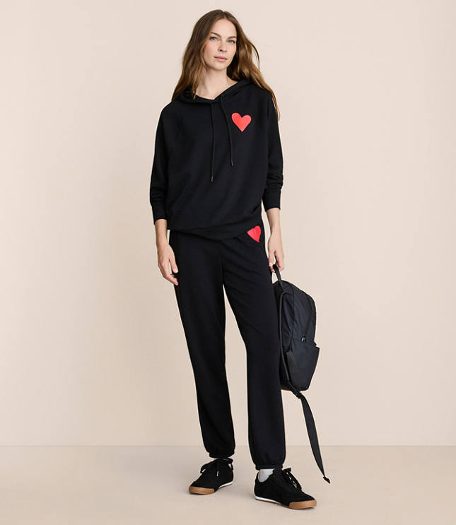 Lou & Grey Heart Cozy Cotton Joggers