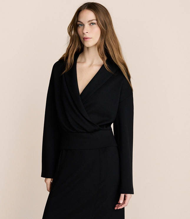 Petite Lou & Grey Scubasoft Wrap Top