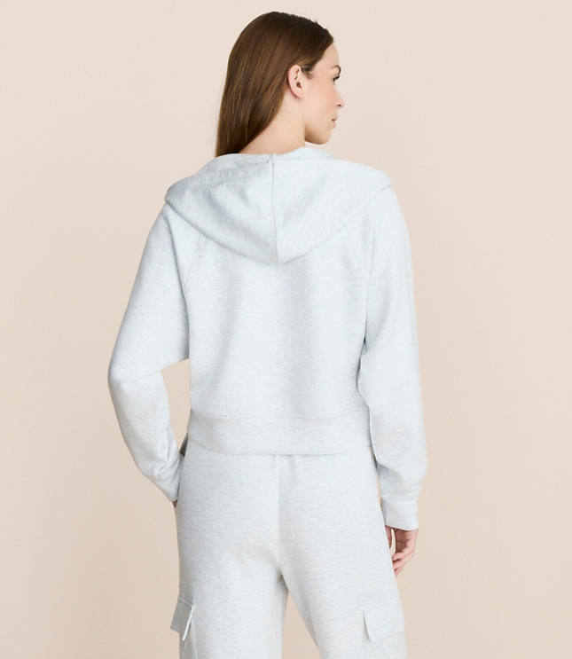 Petite Lou & Grey Heathered Scubasoft Zip Hoodie