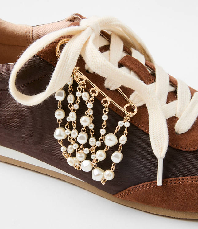 Pearlized Link Shoe Charm Set