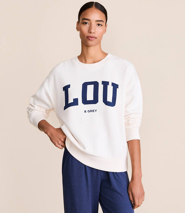 Petite Lou & Grey Elite Fleece Sweatshirt