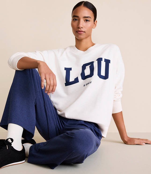 Petite Lou & Grey Elite Fleece Sweatshirt