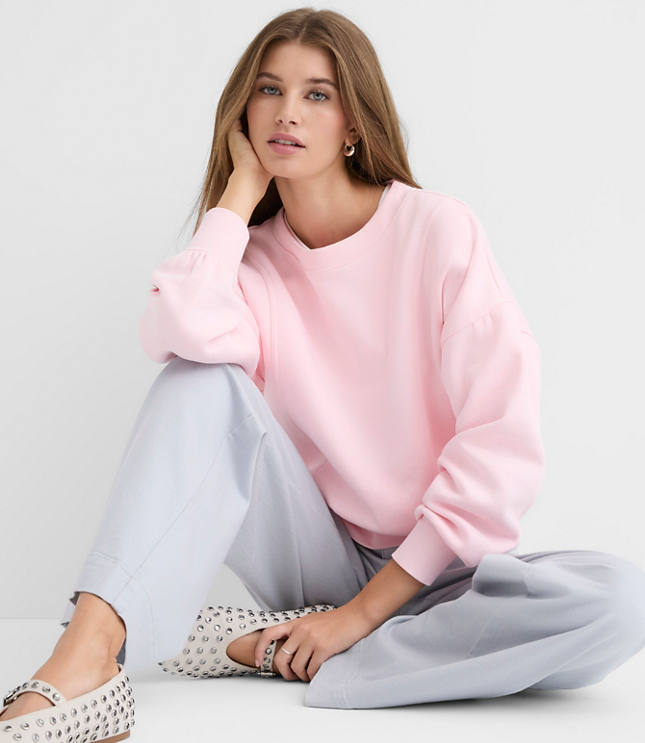 Seamed Modern Sweatshirt