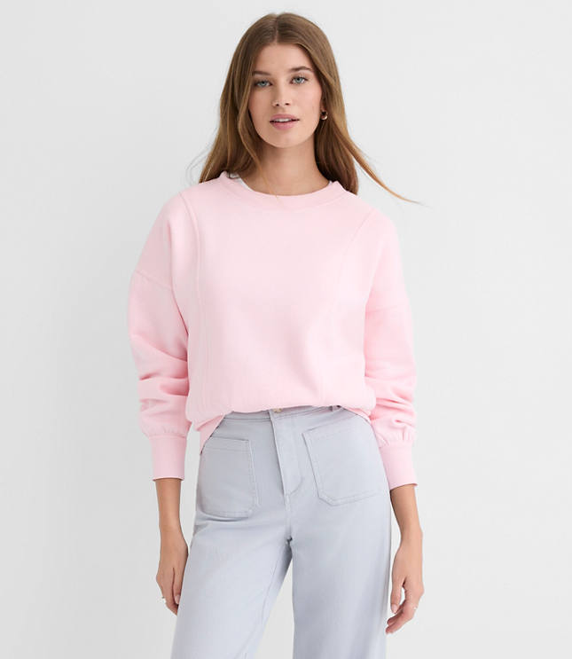 Seamed Modern Sweatshirt