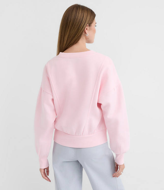 Seamed Modern Sweatshirt