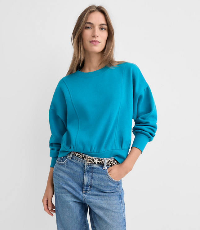 Seamed Modern Sweatshirt