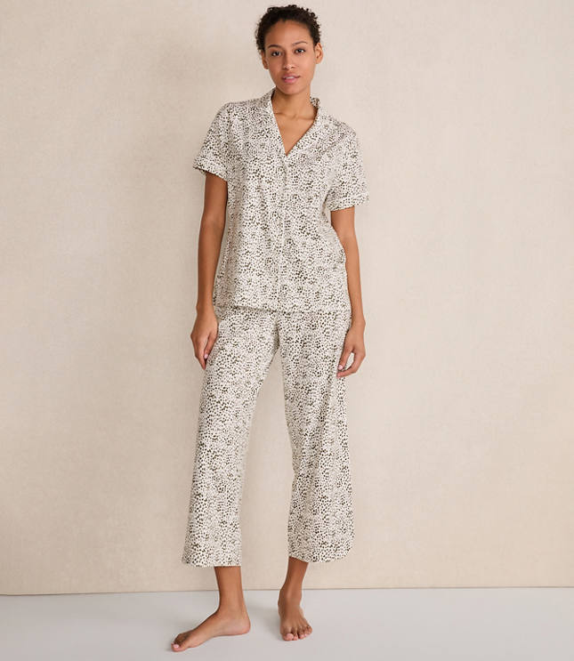 Haven Well Within Organic Cotton Jersey Animal Dot Pajama Pants