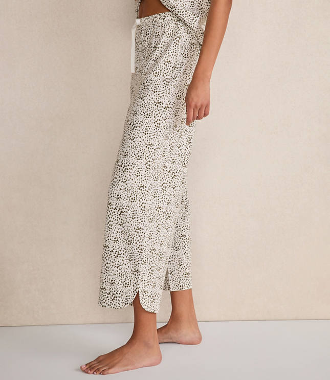 Haven Well Within Organic Cotton Jersey Animal Dot Pajama Pants