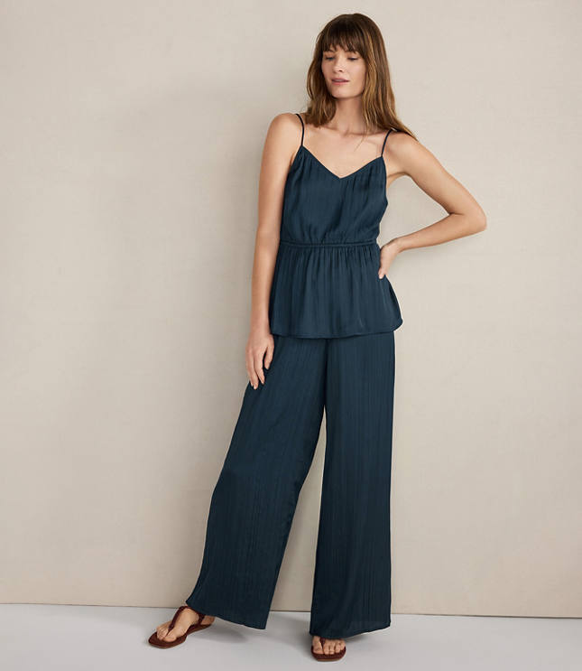 Haven Well Within Silky Pleated Peplum Top carousel Product Image 2