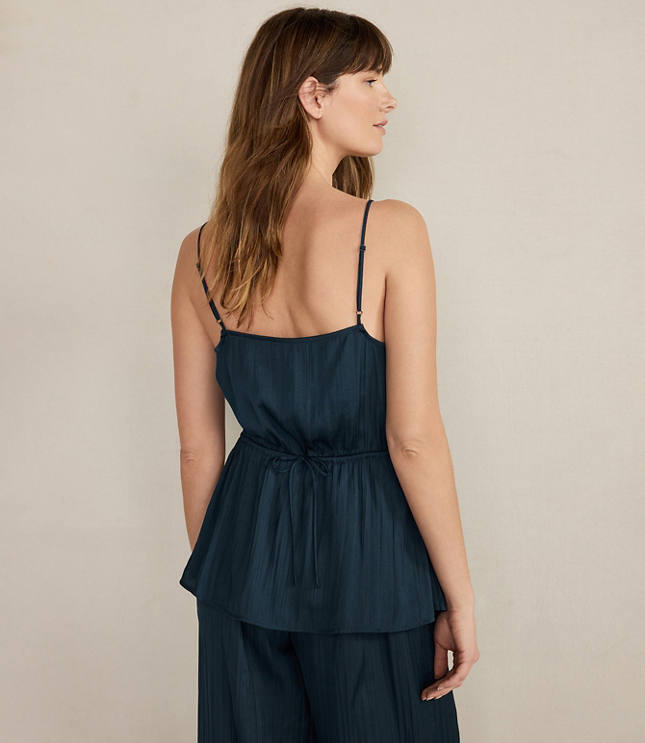 Haven Well Within Silky Pleated Peplum Top carousel Product Image 3