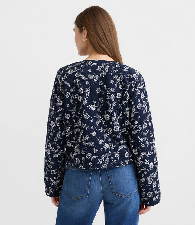 Floral Quilted Jacket