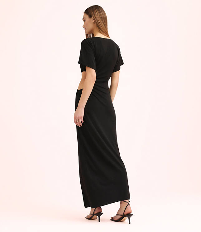 Lately Side Cutout Maxi Dress
