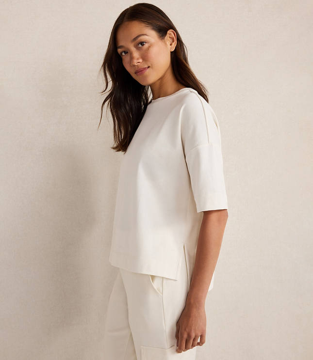 Haven Well Within Plaited Organic Cotton Jersey Tee