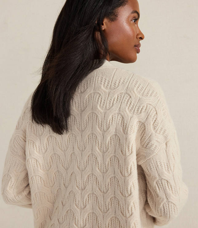Haven Well Within Cashmere Cable Cardigan