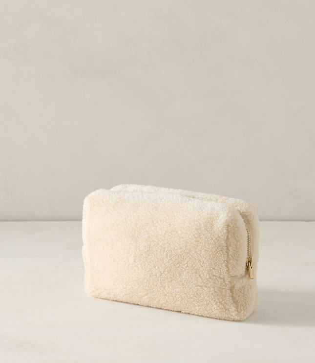 Haven Well Within Sherpa Cosmetic Bag, Small