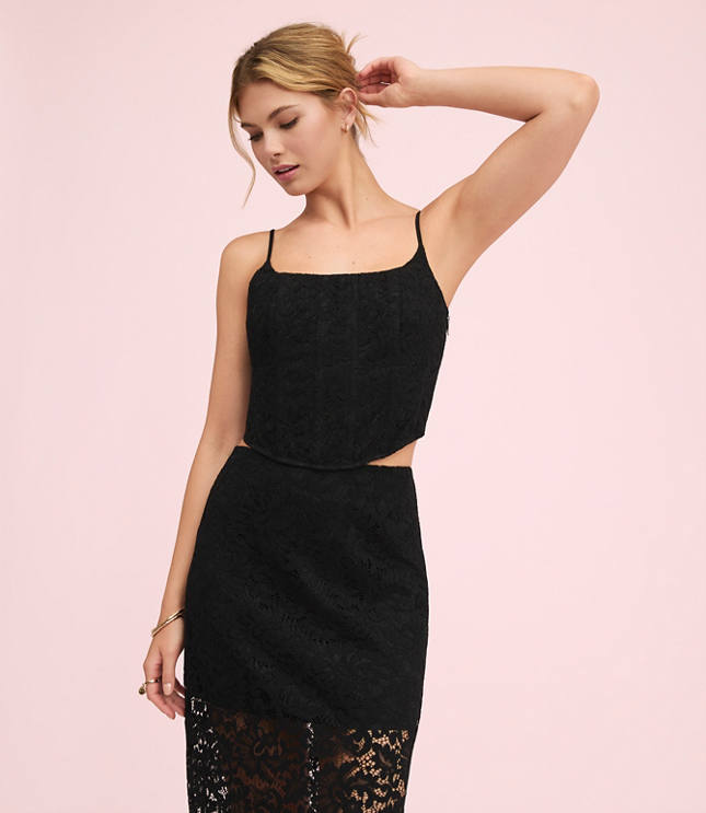 Lately Lace Corset Top