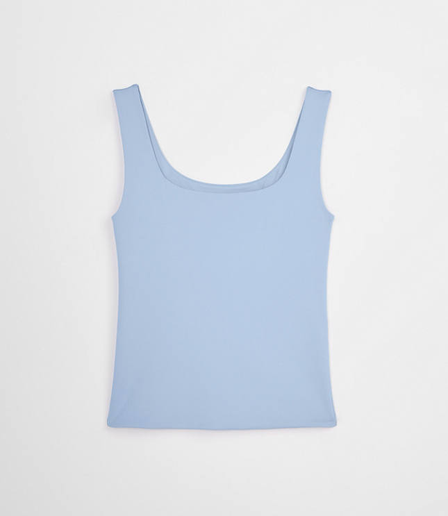 LOFT Versa 360 Knit Square Neck Tank Top