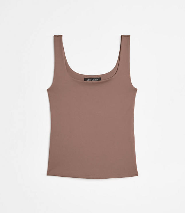 LOFT Versa 360 Knit Square Neck Tank Top