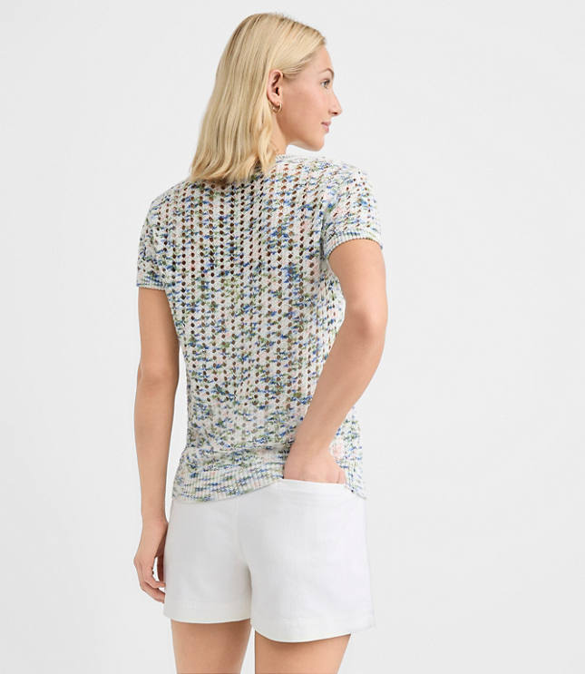 Spacedye Stitchy Wedge Sweater Tee carousel Product Image 3