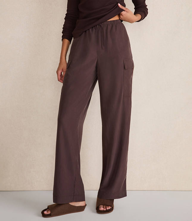 Haven Well Within Drapey Modal Cargo Pants