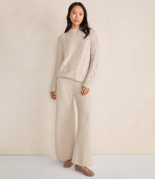 Haven Well Within Cashmere Wide Leg Pants