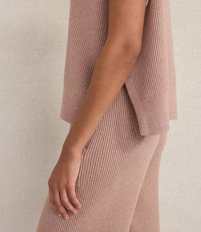 Haven Well Within Organic Cotton Cashmere Drop Shoulder Tee carousel Product Image 3