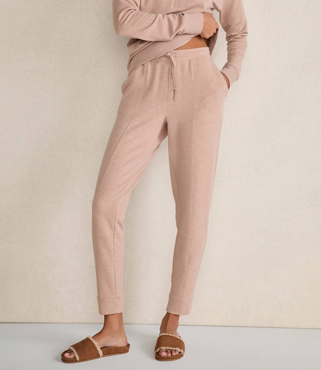 Haven Well Within Fleece Pintuck Joggers carousel Product Image 1