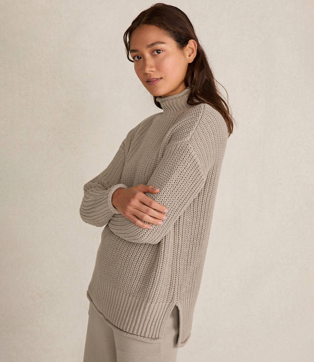 Haven Well Within Organic Cotton Roll Neck Sweater carousel Product Image 2