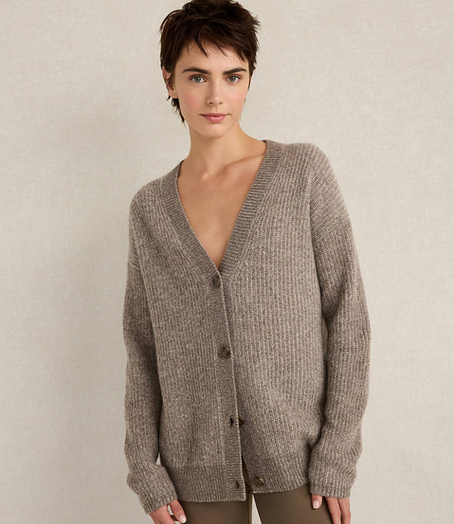 Haven Well Within Cashmere Shaker Stitch Cardigan