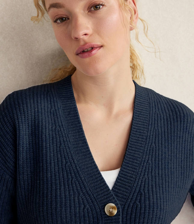 Haven Well Within Cashmere Shaker Stitch Cardigan