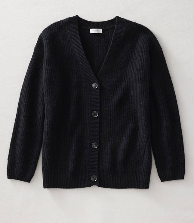 Haven Well Within Cashmere Shaker Stitch Cardigan