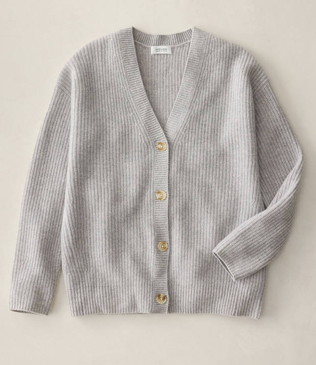 Haven Well Within Cashmere Shaker Stitch Cardigan