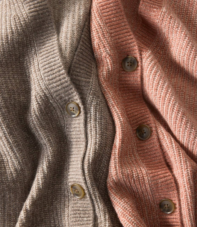 Haven Well Within Cashmere Shaker Stitch Cardigan