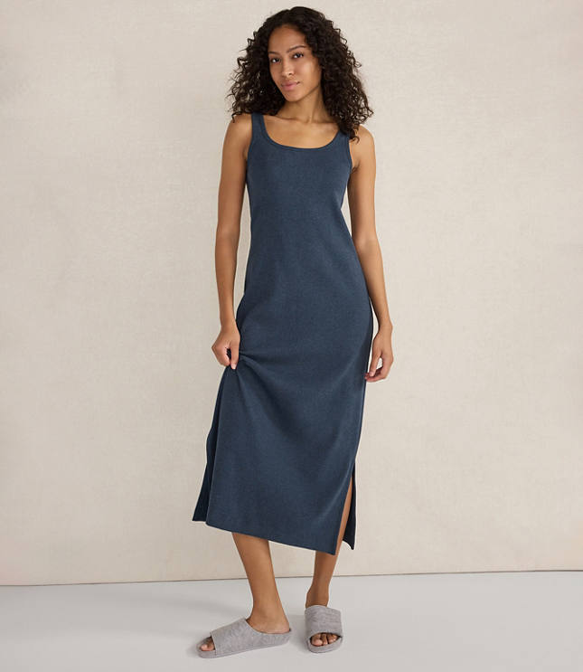 Haven Well Within Organic Cotton Rib Knit Midi Dress