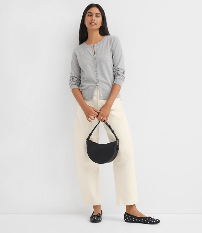 Modern Crew Neck Cardigan