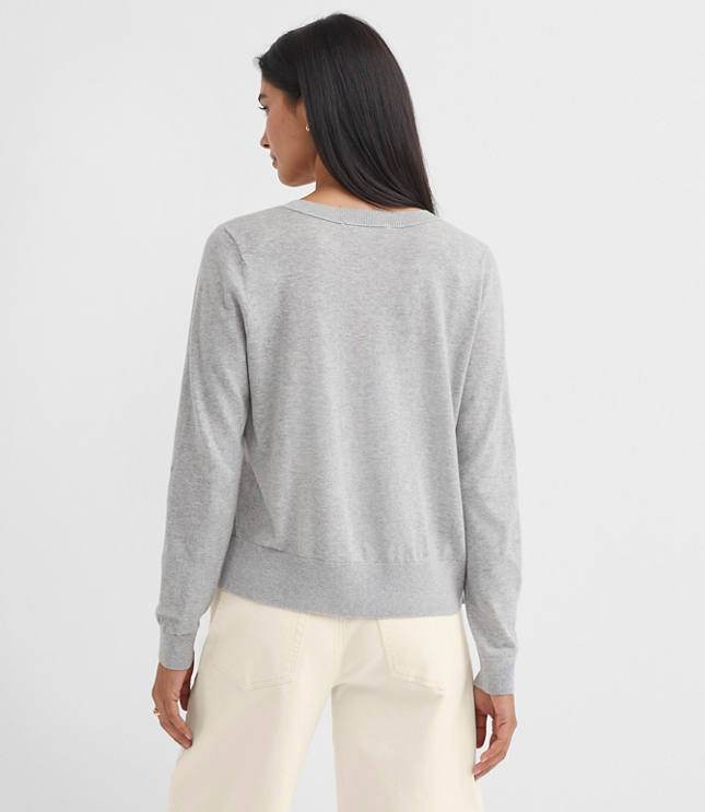 Modern Crew Neck Cardigan