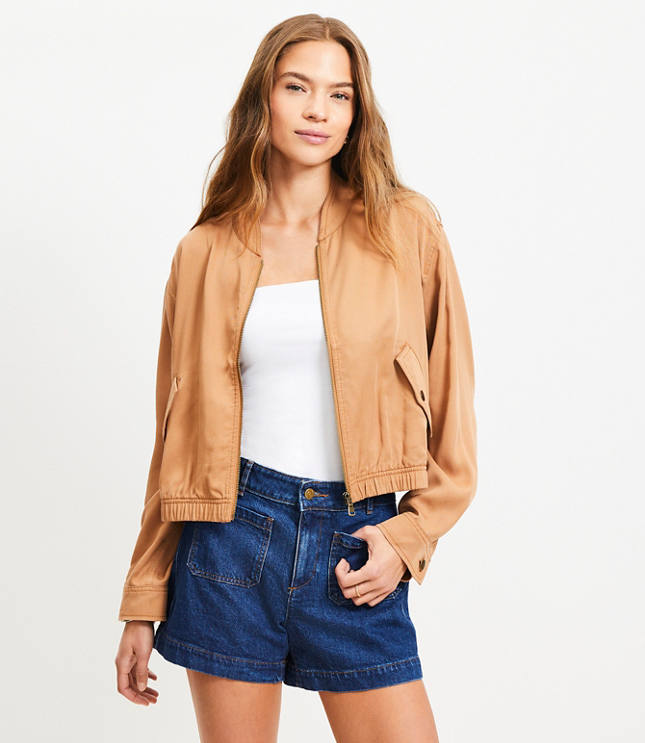 Twill Bomber Jacket