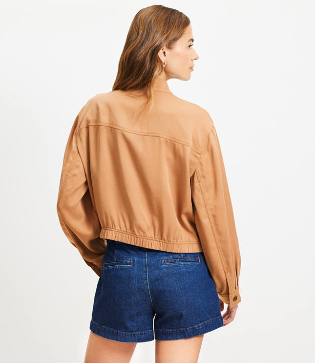 Twill Bomber Jacket