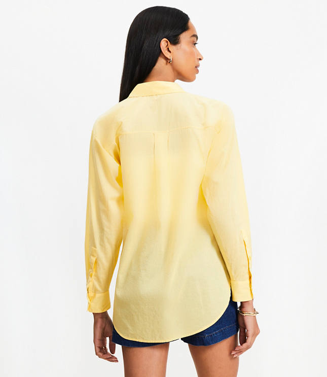 Everyday Oversized Pocket Shirt