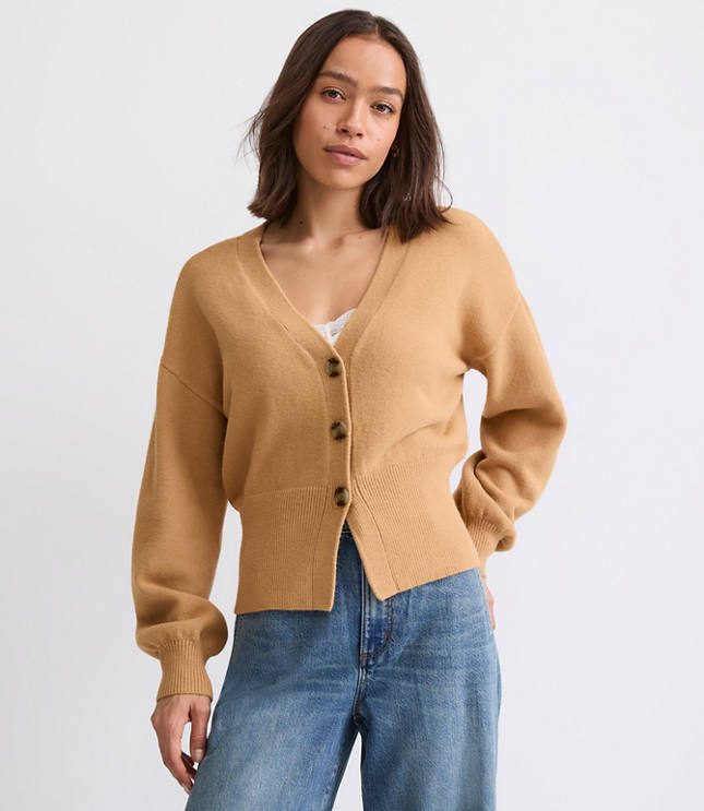 トップス ameri FEATHER OVER CARDIGAN WITH VEST cardigan_con_dettaglio_in_pium