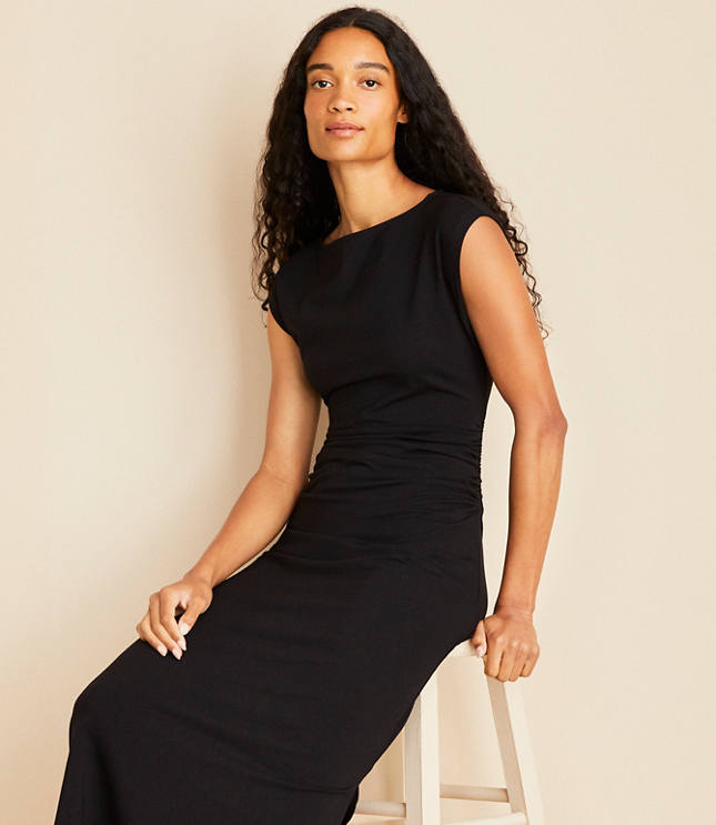 Lou & Grey Softened Boatneck Maxi Dress