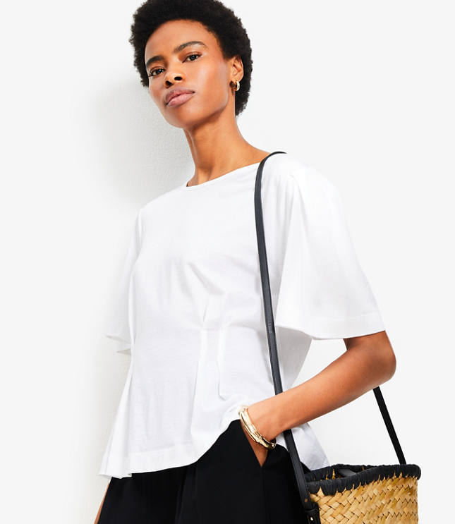 Seamed Tee