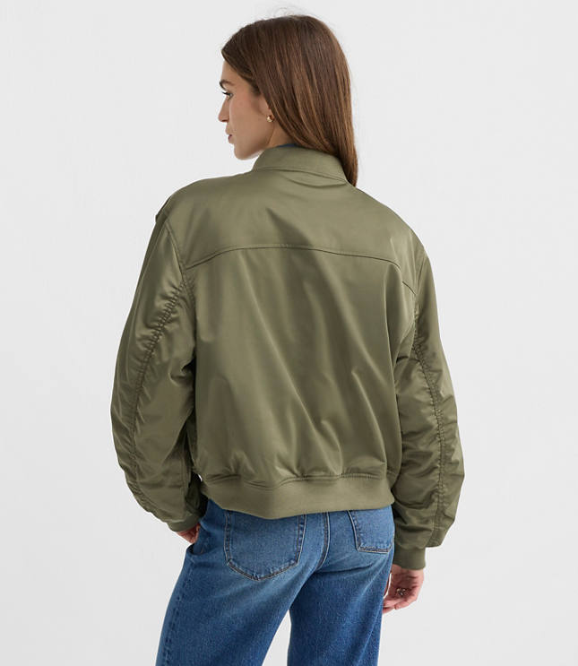 Twill Bomber Jacket