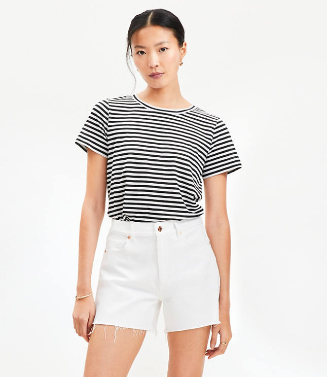Striped Everyday Crew Tee